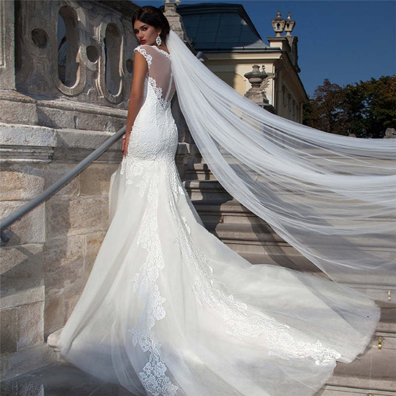 Wedding Classic Cathedral Length Bridal Veil